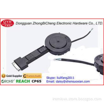 Power Bank 2Amp 3 In 1 Retractable USB Cable Reel with High